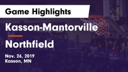 Kasson-Mantorville  vs Northfield  Game Highlights - Nov. 26, 2019