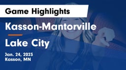 Kasson-Mantorville  vs Lake City  Game Highlights - Jan. 24, 2023