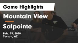 Mountain View  vs Salpointe Game Highlights - Feb. 25, 2020