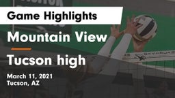 Mountain View  vs Tucson high Game Highlights - March 11, 2021