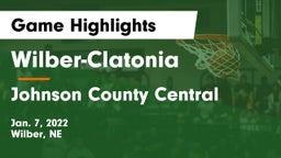 Wilber-Clatonia  vs Johnson County Central  Game Highlights - Jan. 7, 2022