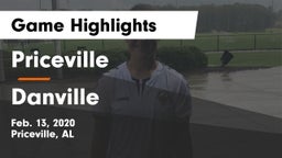 Priceville  vs Danville  Game Highlights - Feb. 13, 2020