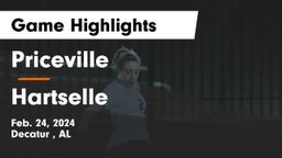 Priceville  vs Hartselle Game Highlights - Feb. 24, 2024