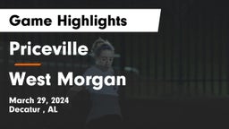 Priceville  vs West Morgan  Game Highlights - March 29, 2024