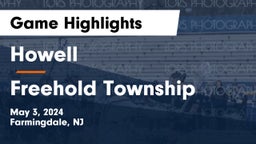 Howell  vs Freehold Township  Game Highlights - May 3, 2024