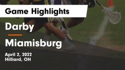 Darby  vs Miamisburg  Game Highlights - April 2, 2022