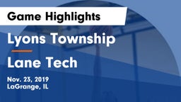 Lyons Township  vs Lane Tech Game Highlights - Nov. 23, 2019