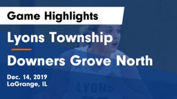 Lyons Township  vs Downers Grove North Game Highlights - Dec. 14, 2019