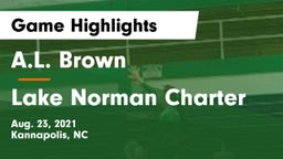 A.L. Brown  vs Lake Norman Charter  Game Highlights - Aug. 23, 2021