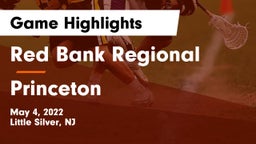 Red Bank Regional  vs Princeton  Game Highlights - May 4, 2022