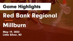 Red Bank Regional  vs Millburn  Game Highlights - May 19, 2022