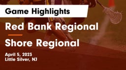 Red Bank Regional  vs Shore Regional  Game Highlights - April 5, 2023