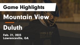 Mountain View  vs Duluth  Game Highlights - Feb. 21, 2023