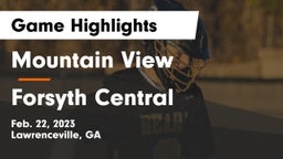 Mountain View  vs Forsyth Central  Game Highlights - Feb. 22, 2023