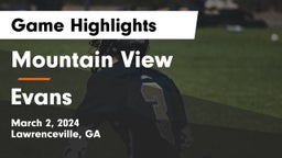 Mountain View  vs Evans  Game Highlights - March 2, 2024