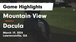 Mountain View  vs Dacula  Game Highlights - March 19, 2024