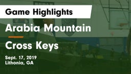 Arabia Mountain  vs Cross Keys Game Highlights - Sept. 17, 2019