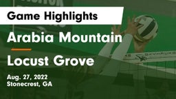 Arabia Mountain  vs Locust Grove Game Highlights - Aug. 27, 2022