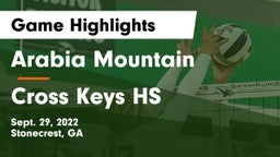 Arabia Mountain  vs Cross Keys HS Game Highlights - Sept. 29, 2022