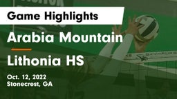 Arabia Mountain  vs Lithonia HS Game Highlights - Oct. 12, 2022
