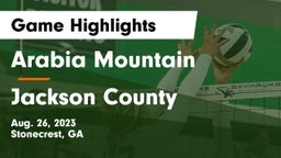 Arabia Mountain  vs Jackson County  Game Highlights - Aug. 26, 2023