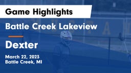 Battle Creek Lakeview  vs Dexter  Game Highlights - March 22, 2023