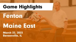 Fenton  vs Maine East  Game Highlights - March 22, 2023