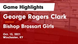 George Rogers Clark  vs Bishop Brossart Girls Game Highlights - Oct. 13, 2021