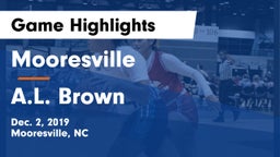Mooresville  vs A.L. Brown  Game Highlights - Dec. 2, 2019