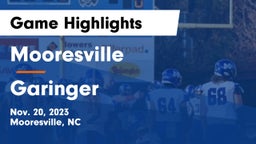 Mooresville  vs Garinger  Game Highlights - Nov. 20, 2023