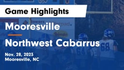 Mooresville  vs Northwest Cabarrus  Game Highlights - Nov. 28, 2023