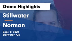 Stillwater  vs Norman  Game Highlights - Sept. 8, 2020