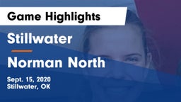 Stillwater  vs Norman North  Game Highlights - Sept. 15, 2020