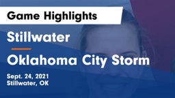 Stillwater  vs Oklahoma City Storm Game Highlights - Sept. 24, 2021