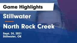 Stillwater  vs North Rock Creek  Game Highlights - Sept. 24, 2021