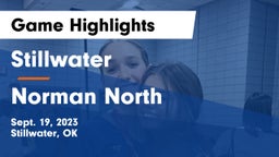 Stillwater  vs Norman North  Game Highlights - Sept. 19, 2023