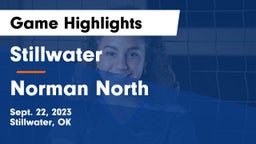 Stillwater  vs Norman North  Game Highlights - Sept. 22, 2023