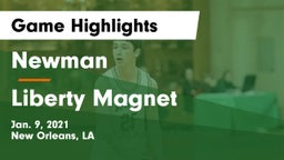 Newman  vs Liberty Magnet  Game Highlights - Jan. 9, 2021
