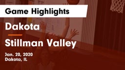 Dakota  vs Stillman Valley  Game Highlights - Jan. 20, 2020