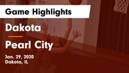 Dakota  vs Pearl City  Game Highlights - Jan. 29, 2020