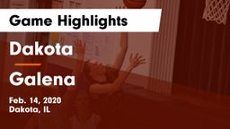 Dakota  vs Galena  Game Highlights - Feb. 14, 2020