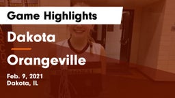 Dakota  vs Orangeville  Game Highlights - Feb. 9, 2021