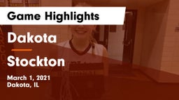 Dakota  vs Stockton  Game Highlights - March 1, 2021