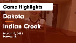 Dakota  vs Indian Creek  Game Highlights - March 13, 2021