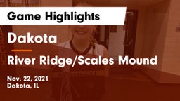 Dakota  vs River Ridge/Scales Mound Game Highlights - Nov. 22, 2021