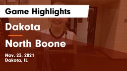 Dakota  vs North Boone  Game Highlights - Nov. 23, 2021