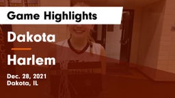 Dakota  vs Harlem  Game Highlights - Dec. 28, 2021