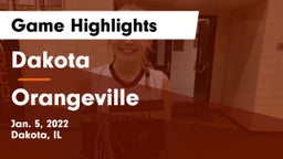 Dakota  vs Orangeville Game Highlights - Jan. 5, 2022