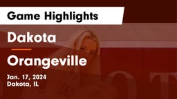 Dakota  vs Orangeville  Game Highlights - Jan. 17, 2024