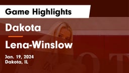 Dakota  vs Lena-Winslow  Game Highlights - Jan. 19, 2024